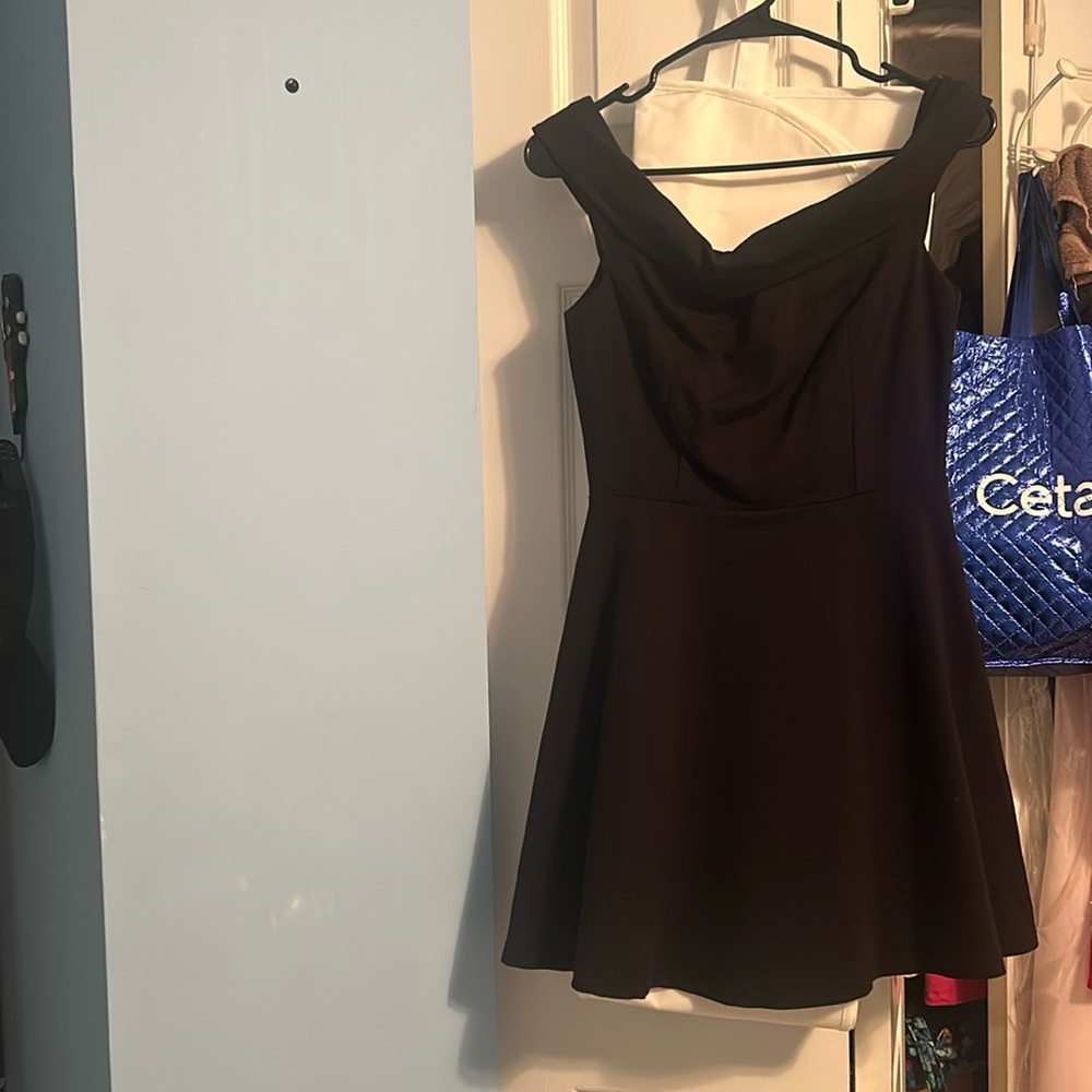 Black Lulu’s mini dress